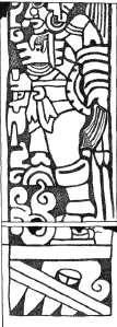 Figure 25: From Left to Right: Personage 5, Upper part of Pilaster No.