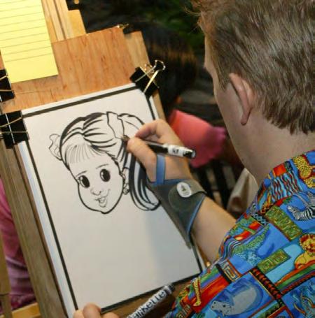 Caricature Artist It s a fun and memorable way to add an artistic flare to any event.