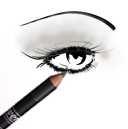 Smokey Eye-Look Step 4 Draw a line along the inside and the outside of the lower lid using Soft Eyeliner No. 01 - Black and blend it in slightly with Beautiful Mineral Eyeshadow No.