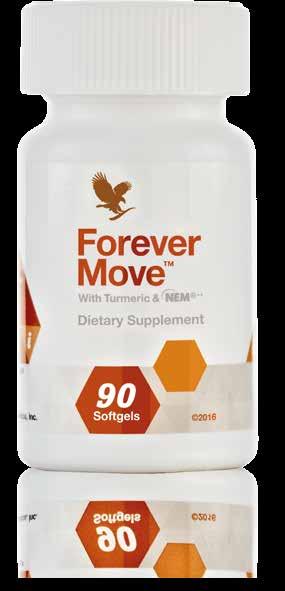 Forever Move is nearly 5x more clinically effective than glucosamine and chondroitin and supports a healthy range of motion, enhances joint comfort and flexibility, promotes healthy cartilage,