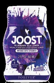 Featuring Stevia, an excellent source of vitamins B6, B12, folate and vitamin C, JOOST rehydrates your body and satisfies your taste buds.