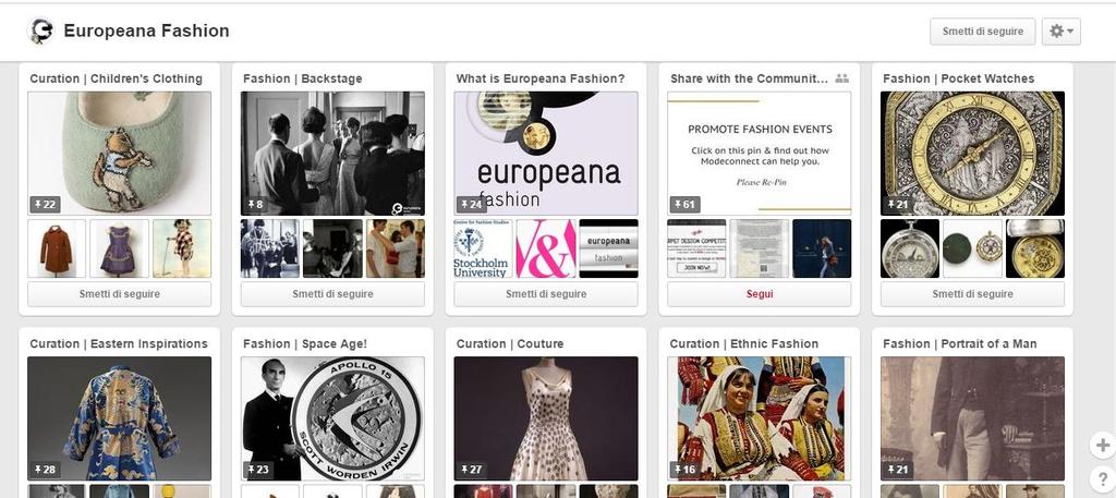 New Pinterest curations