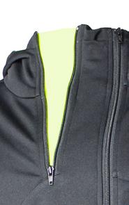 DETAILS: 100% Polyester Doubleknit jacket with open hole mesh lining.
