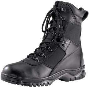 nylon upper, gusseted tongue, slip-resistant sole, speed lace eyelets, moisture-wicking lining, Sizes: 5 to 15