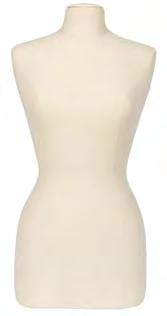 couture linen covered bust specialist s BUST6CAPT optional traditional timber to suit female