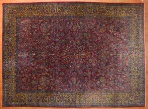 Est $1,500-2,000 951 Turkish silk rug, approx 311 x 54 Turkey, circa 1970 Est $400-600 952 Antique Bahktiari rug, approx 46 x 97 Persia, circa 1920 Est $600-800 953 954 955 956