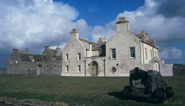 a punishment for Jacobean sympathies after the 1745 uprising, including Trenaby in Westray and Sound in Shapinsay; others survived, and those lairds who came through the Jacobite repercussions saw an