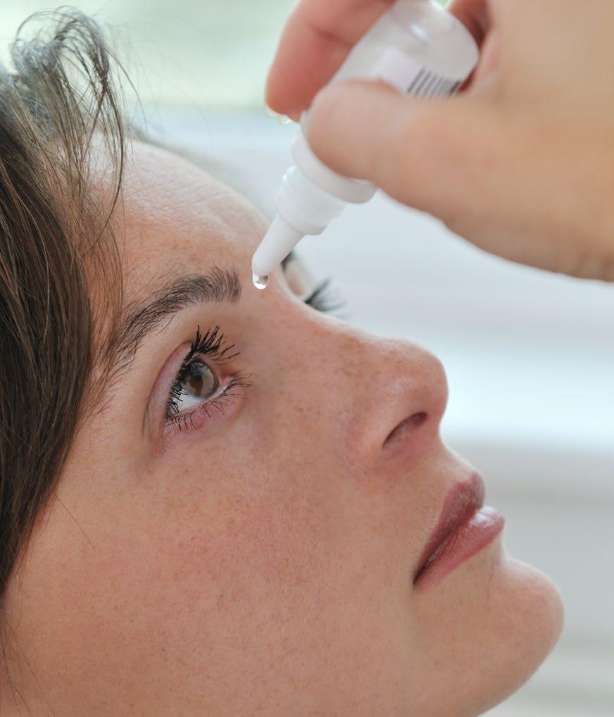Often plugs or blocking the ducts is helpful at reducing the number of drops you need to use in the eyes every day.
