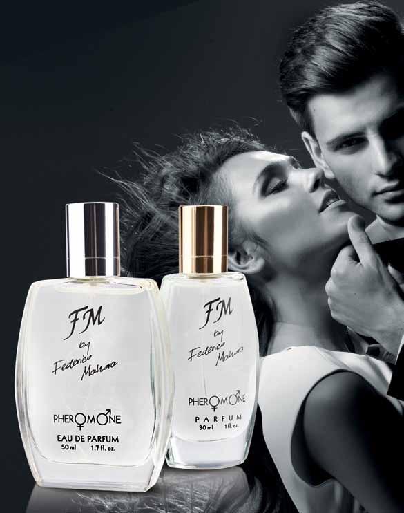 COLLECTION PHEROMONES more than just a beautiful scent Feel the chemistry of love. Pheromones are one of the most popular aphrodisiacs.