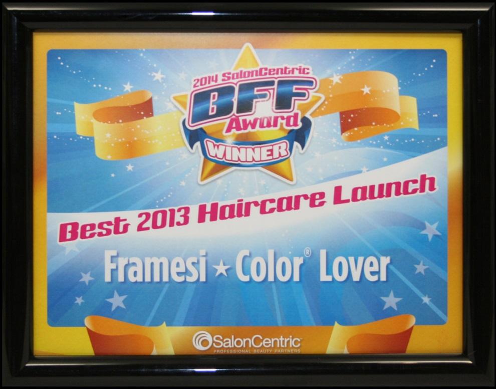 FRAMESI COLOR LOVER% Product Launch