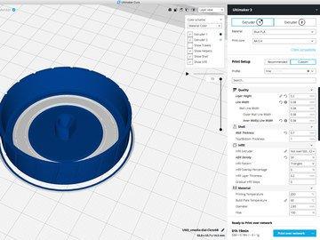 Download from Youmagine https://adafru.it/abz Download from Pinshape https://adafru.it/svf Slice Settings Download the STL files and import them into your 3D printing slicing software.