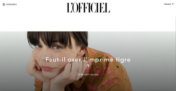 A unique website centered in FRANCE,