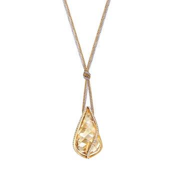 crystal/montana / gold-plated 40 cm / 15 5 / 8 in FORWARD NECKLACE, S * 5230553-1 Color: crystal/crystal white pearl / rose gold-plated 75 cm / 29 1 / 2 in PARALLELE NECKLACE MICRO 1169486-1 Color: