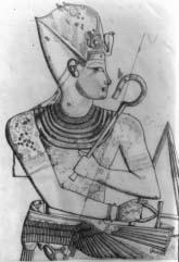 104 T. Podgórski Fig. 2. King Amenhotep III from the tomb of Kheruef. Author s in situ drawing modelling, characterized by unsurpassed linear delicacy and perfection of workmanship.
