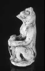 Figure of griffin from votive deposit.