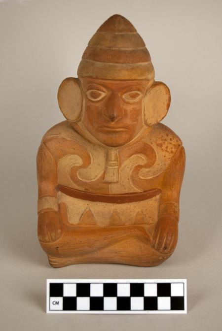 330 Catalog: 15982 / Accession: 26 Catalog Card/Inventory Information: Name = Siphonic Water Bottle (stirrup spout vessel) People = Peruvians (Moche IV or V per Dan Shea 5/2002) Locality = Peru