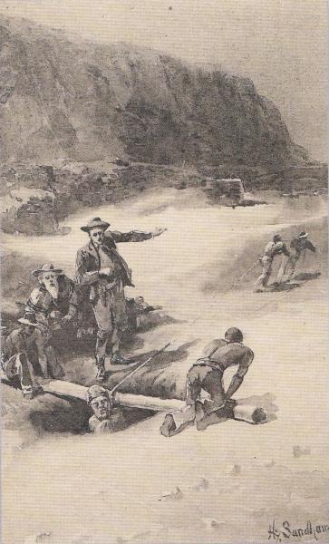 79 Figure 21: Illustration of looting from a Peruvian archaeological site in the late 19 th century (Quilter 2010, 5).