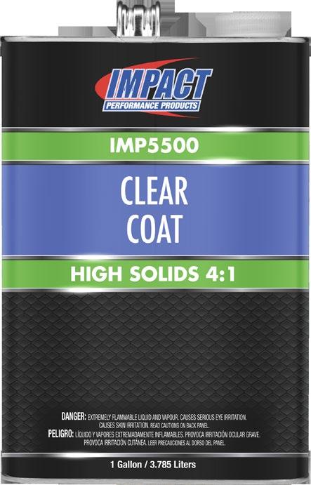 CLEARS AND PRIMERS IMP5000, IMP5500, IMP6500, IMP5565, IMP5575 and IMP5585 IMP5000 Primer Surfacer High Build Gray Outstanding