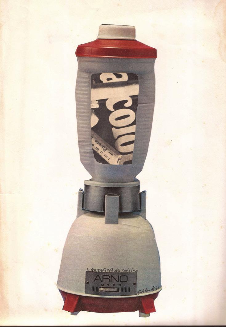 LiquidificAção Poética, 1971 collage on paper