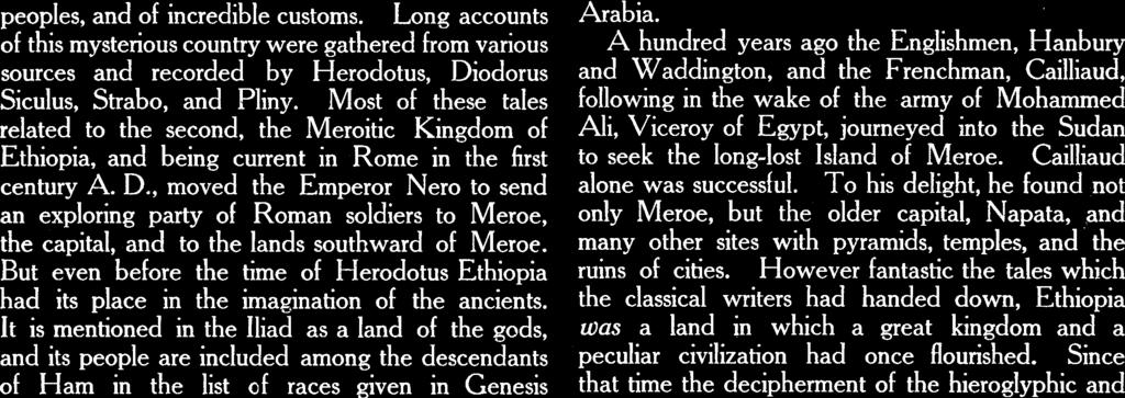 Known and Unknown Kings of Ethiopia8 Excavation of the Royal Cemetery at Nuri, 1916-1918 : (Chap. 10). In the Bible, as in the Egyptian from the Report of Dr. George A.