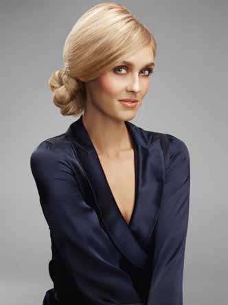 GET THE LOOK SIDE KNOT This modern twist on a classic coiffure is smart yet sexy.
