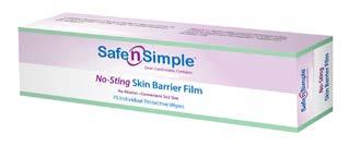 SNS80775 2 x2 A5120 Individual Wipes, 100 Box SNS80744 2 x2 A5120 No-Sting Skin Barrier Wand ALCOHOL FREE!