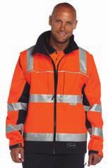 WORKWEAR Safety Safety Safety Safety Railway Safety Safety Huski Venture Hi-Vis 4 in 1 Jacket (918106) Fully lined outer jacket.