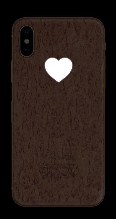 6 iphone X 256Gb LOVE relict wood (karelian birch),