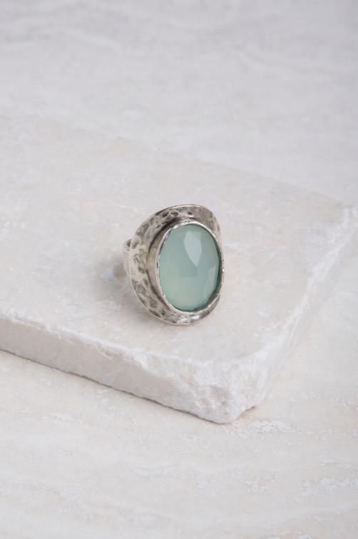 Chalcedony Whole sizes 5-10 $59 R1022 NEW Sterling Silver and