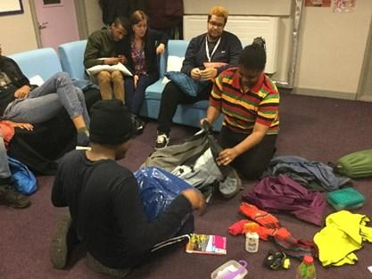 Duke of Edinburgh Award Training Students from Drumbeat have been taking part in the