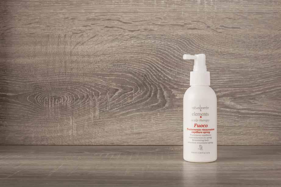 Fuoco Capillary Renewal Treatment Fuoco capillary treatment: Spray treatment that intensifies the rebalancing effect for oily skin. Spray its essential oils onto the scalp before drying the hair.