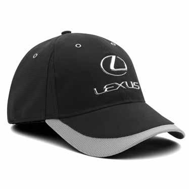 CAPS [95] [95] SLEEK LEXUS CAP - 155018 Everybody has a favourite cap, and this stylish cap is bound to be your new favourite! The cap is branded with distinction with a liquid metal Lexus logo. $15.