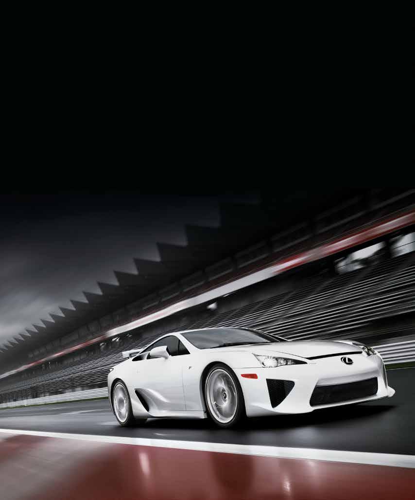 LFA SUPERCAR BIRTH OF AN ICON In 2000 Lexus engineers began the journey that culminated in the production of an amazing supercar.