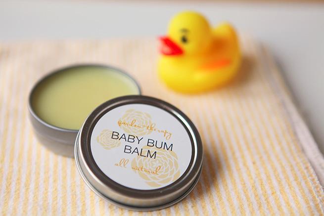Baby Bum Balm You can feel good that this all-natural bum balm will moisturize and protect baby s sensitive skin.