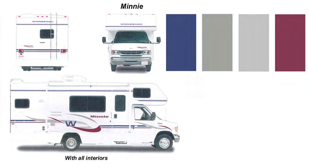 2005 MINNIE Winnebago Industries Service Publications 2005 Paint