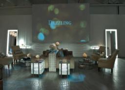 By using design as a platform to bring to life their key brand message of Live a Crystal Life, we