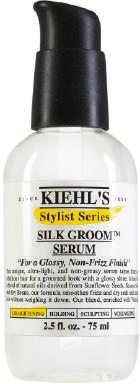 Just befriend the Silk Groom Serum by Kiehl s before you take your blow-dryer, flat iron or curling wand even close to your hair, to ensure that your hair doesn t get irreparably damaged, or worse,