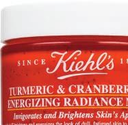 The fine cranberry seeds provide gentle exfoliation, while the turmeric invigorates and