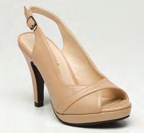 95 GABY 3 ¼ covered heel pump with ½