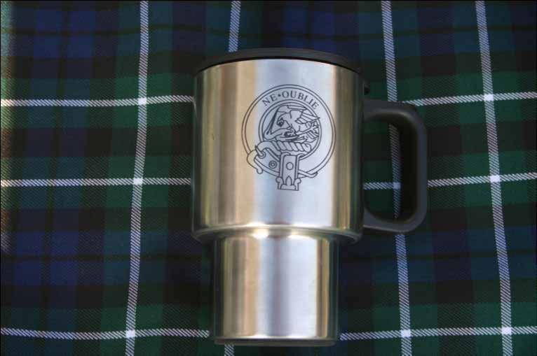 15 x 15 Thermo cup with belted crest