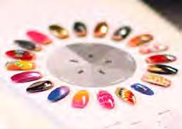 WHAT YOU LEARN 20 Different Techniques - The Gelaze Nail Art course covers 5 category techniques: Foil, Detail, Marble, Gradient and Texture.