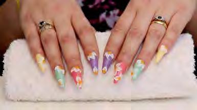 Having won a couple of small nail art competitions in the last year, my dream now is to be a successful & award winning nail artist future.