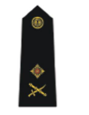 Fig 40E-8a. General Fig 40E-8b. Lieutenant-General Officers Rank Badges Fig 40E-8c. Major-General Fig 40E-8d.