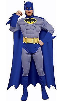 look real) Batman : Old-school blue, grey and yellow