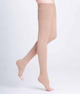 AVAILABLE IN 30 40mmHg AND 40 50mmHg ONLY AVAILABLE IN FULL THIGH 30 40mmHg Open Toe Thigh-high w/grip-top Small Average Long in Beige 503NS2O77 SIZING CHART 40 50mmHg Open Toe Calf Medium Full Long
