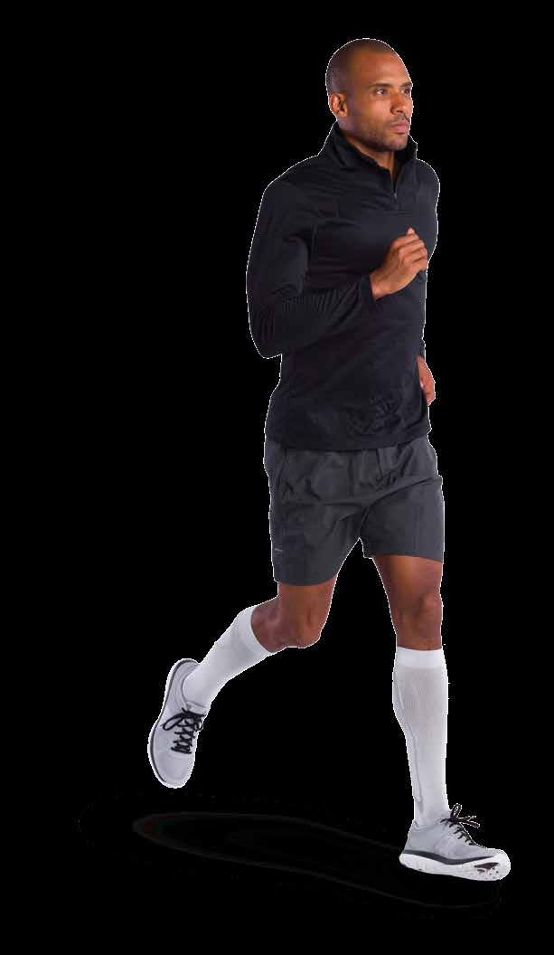 BUILT TO PERFORM PERFORMANCE SOCKS for women & men FEATURES Fabrics provide thermal control to keep feet