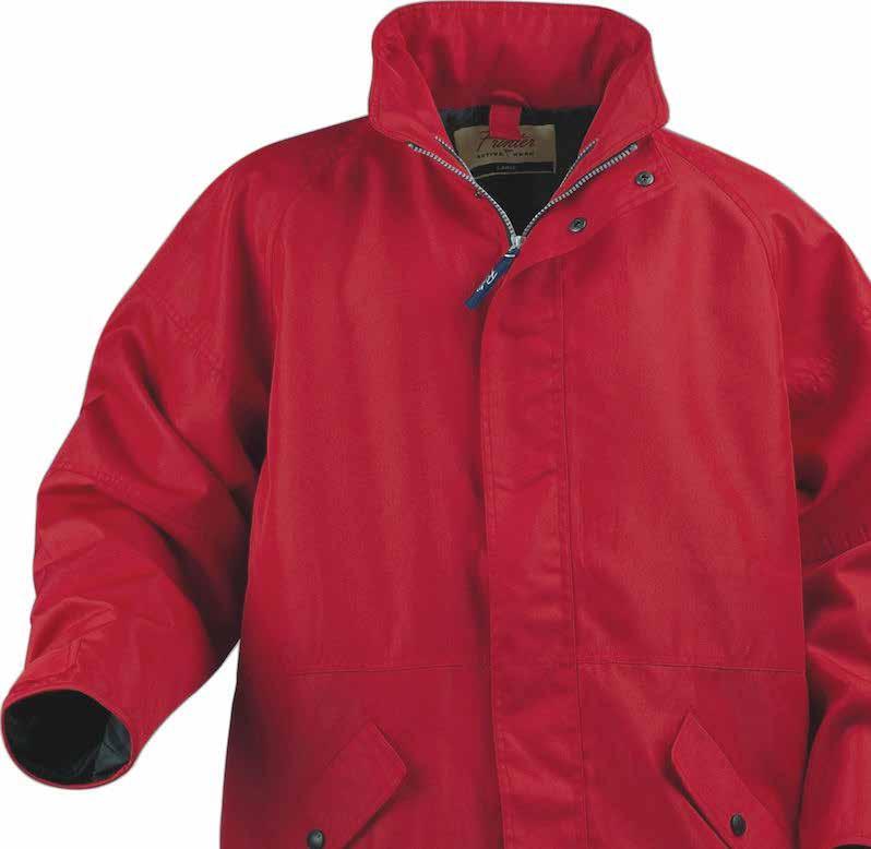 Outer shell made in durable and resistant material. Inner layer made in heavy warm polar fleece.