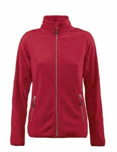 Microfleece jacket in fabric made for being active in.
