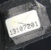 The serial number sticker has Chanel logos and was protected by a clear tape with hologram security feature from approximately 2000-on.