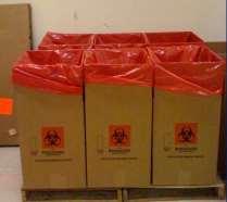 Biological Waste Disposal / Supplies Biological Waste Boxes Available in designated areas of research buildings